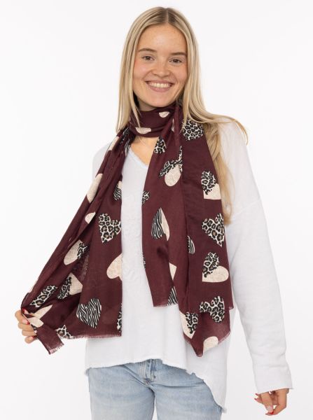 Tuch "Safari Hearts"