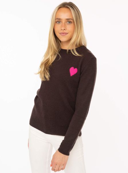 100% Cashmere Pullover "Herzi"
