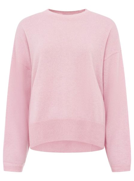100% Kaschmir Rundhalspullover "Kastig & Uni"