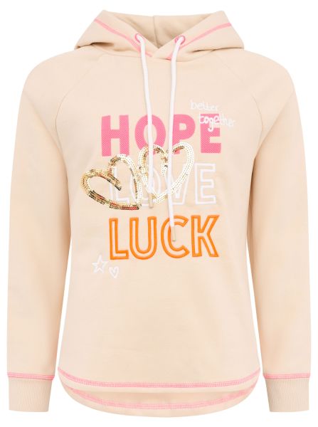 Hoodie "Hope Love Luck"