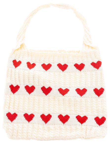 Häkeltasche "Kleine Herzen"