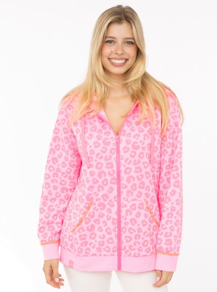 Hoodiejacke "Soft Leo"